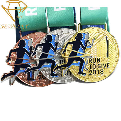 El maratón se divierte las medallas de encargo en línea