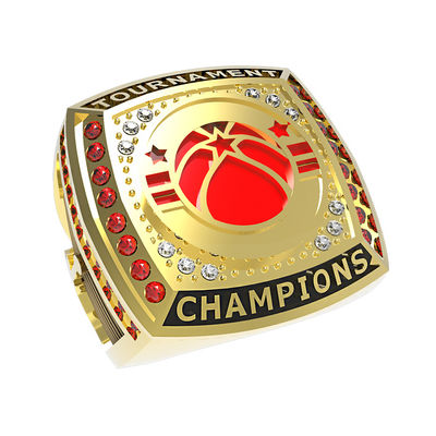 El NCAA nacional 18K del baloncesto se divierte los anillos de campeonato