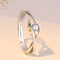El AAA CZ empiedra la plata personalizada ajustable Ring For Women